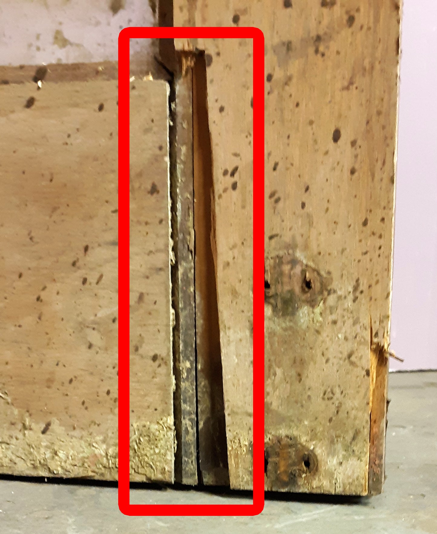 31"x83"x1.75" Antique Vintage Wooden Old Reclaimed Salvaged Interior French Door Window Beveled Glass