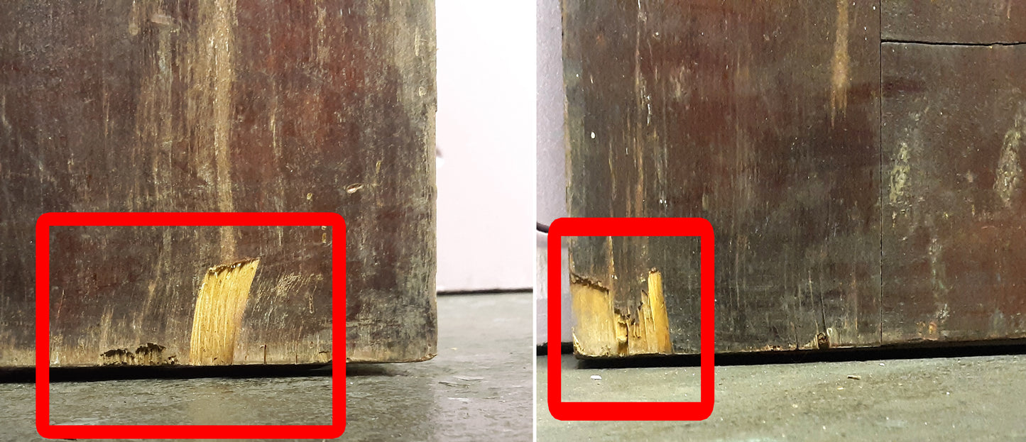 30"x84"x1.75" Antique Vintage Old Reclaimed Salvaged Wood Exterior French Door Window Beveled Glass