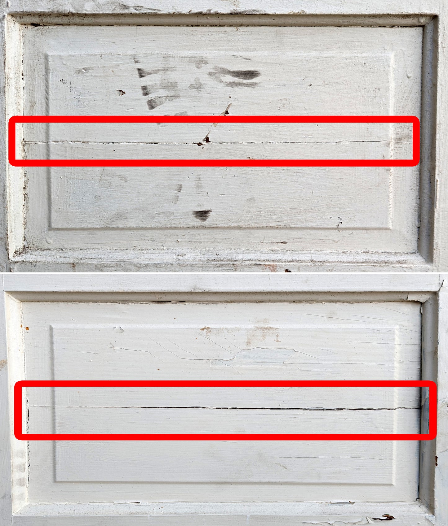 24"x77" Antique Vintage Old Reclaimed Salvaged SOLID Wood Wooden Interior Door 5 Panels