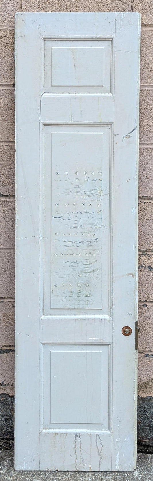 36"x69" Pair Antique Vintage Old Reclaimed Salvaged SOLID Wood Wooden Pantry Closet Interior Double Doors Panels