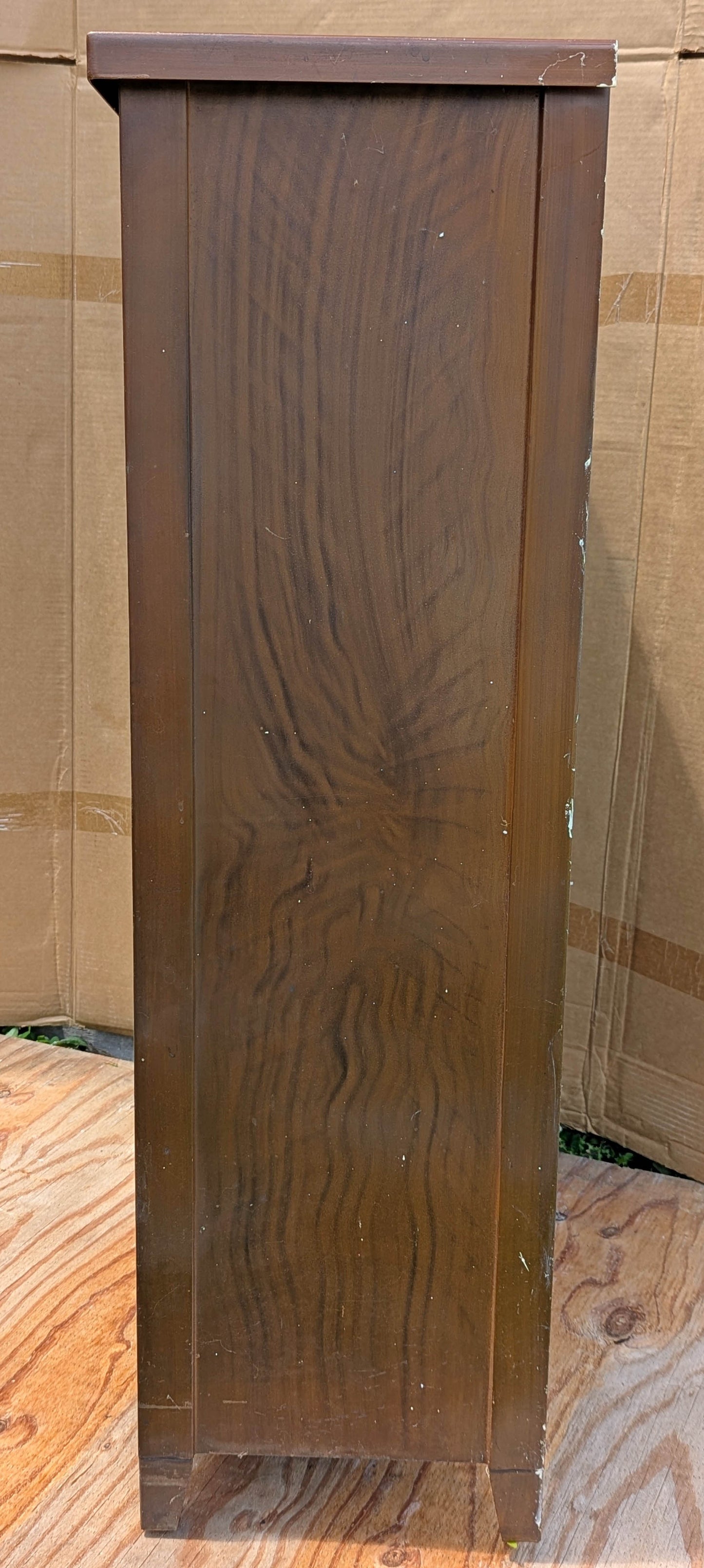 31"Wx40"H Antique Vintage Old "Quaker City" Salvaged Reclaimed Art Deco Style Brown Steel Metal Radiator Heater Cover Case Cabinet Box (Copy)