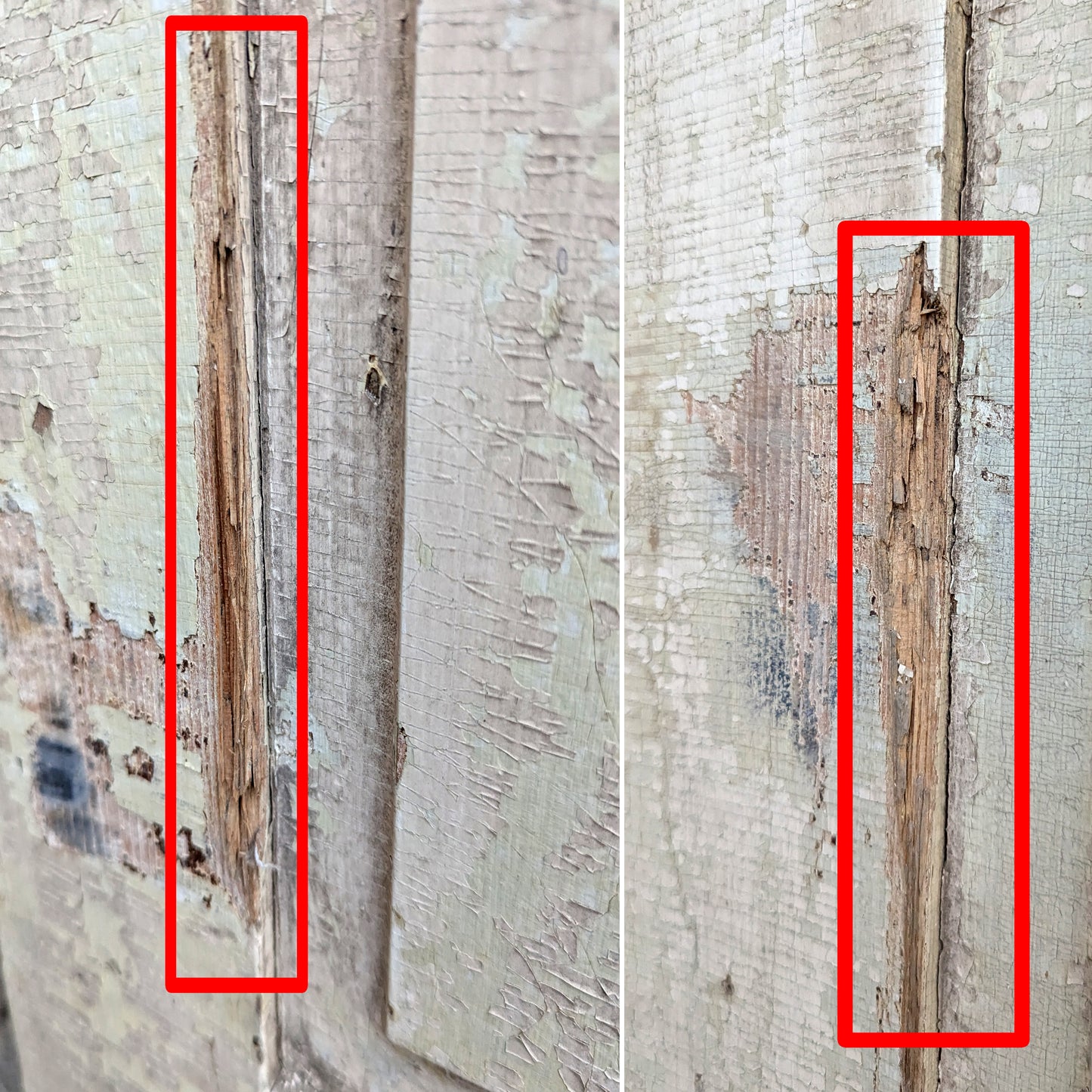 30"x76" Antique Vintage Old Reclaimed Salvaged Victorian SOLID Wood Wooden Interior Door 2 Panels (Copy)
