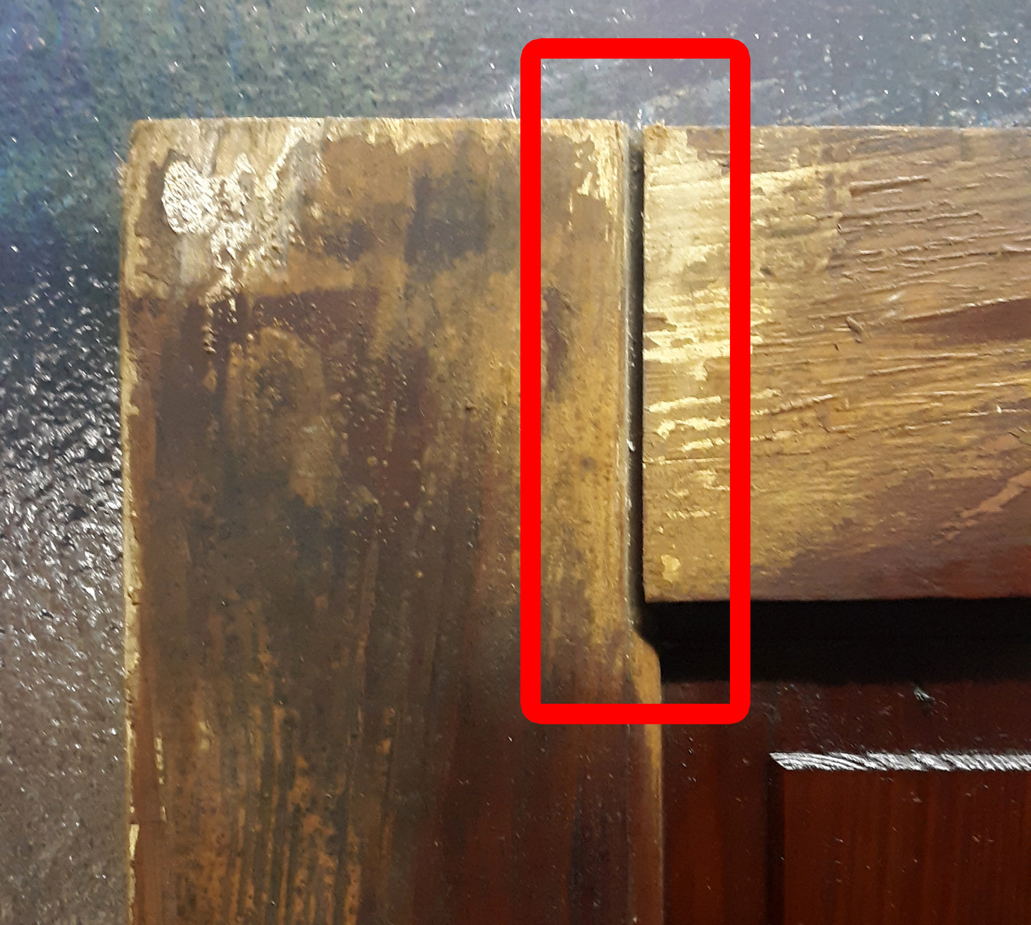 32"x79" Antique Vintage Old Reclaimed Salvaged Victorian Interior SOLID Wood Wooden Door 5 Panels