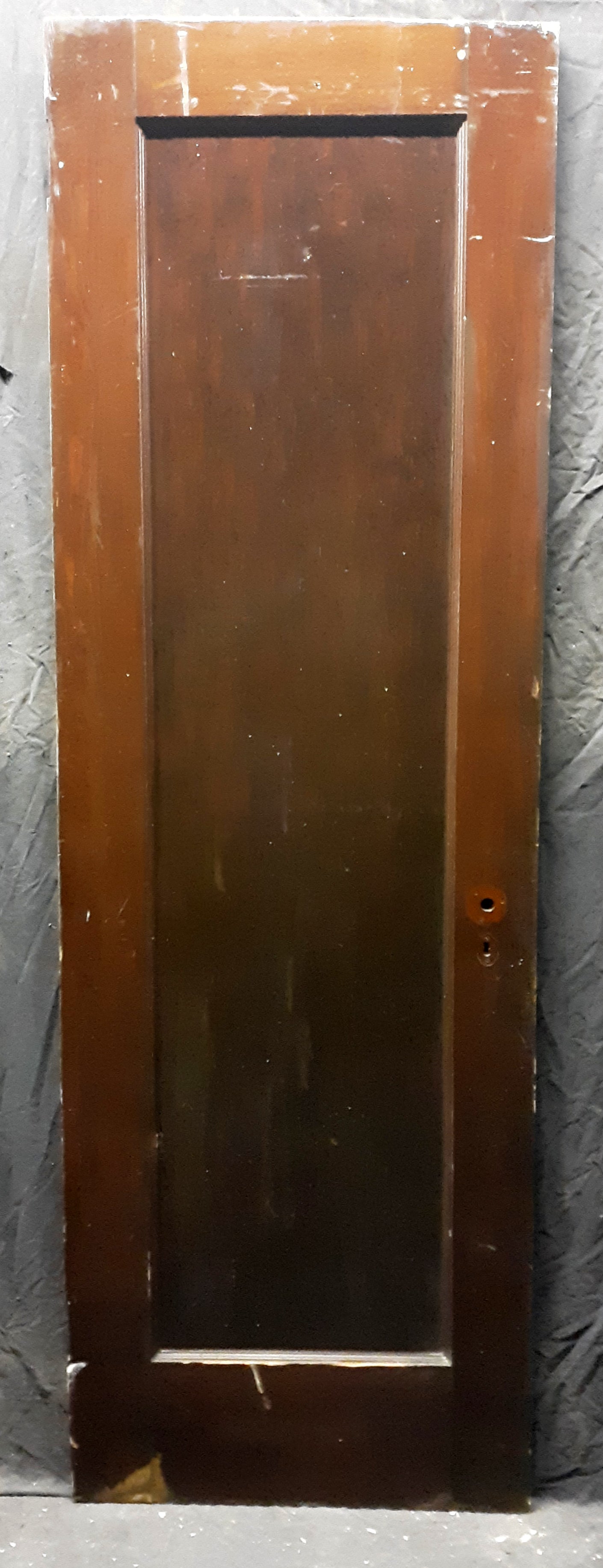 2 available 24"x77.5" Antique Vintage Old Reclaimed Salvaged SOLID Wooden Interior Pantry Door Single Panel