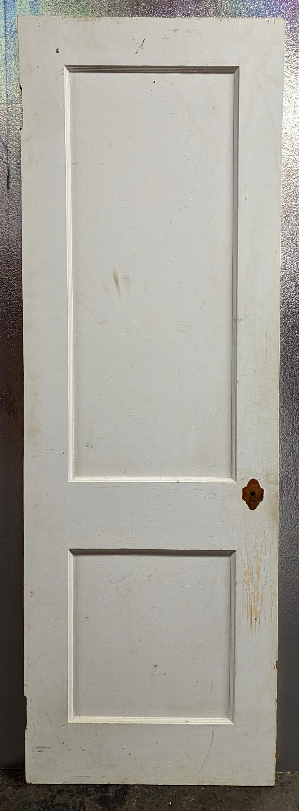 24"x78" Antique Vintage Old Reclaimed Salvaged SOLID Wood Wooden Pantry Interior Closet Door 2 Panels