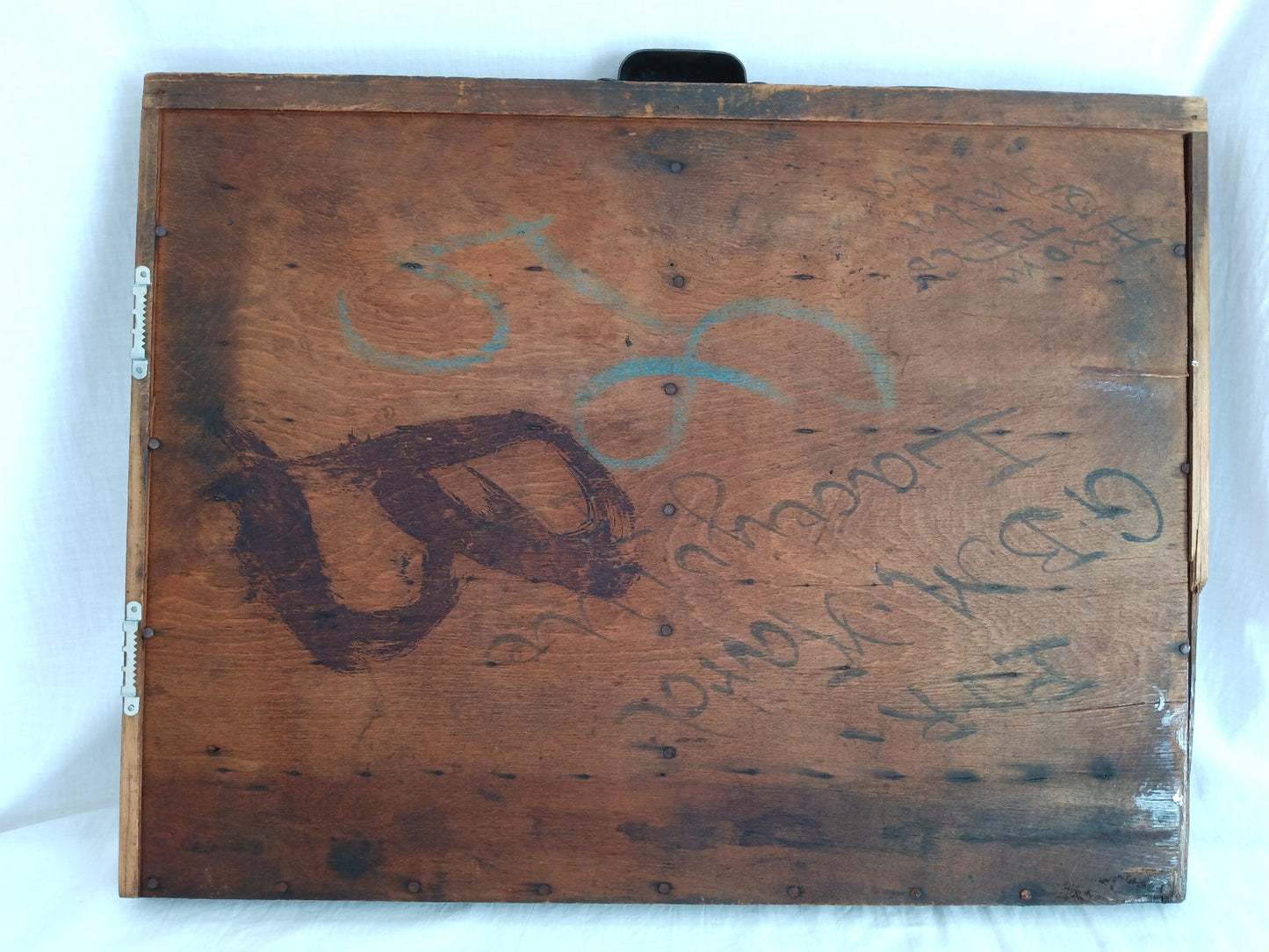 Antique Printers Tray Letterpress Drawer Shadow Wooden Box 82 Cubbies/Compartments Display Collectible Wall Hanging Knick Knack Shelf Crafts