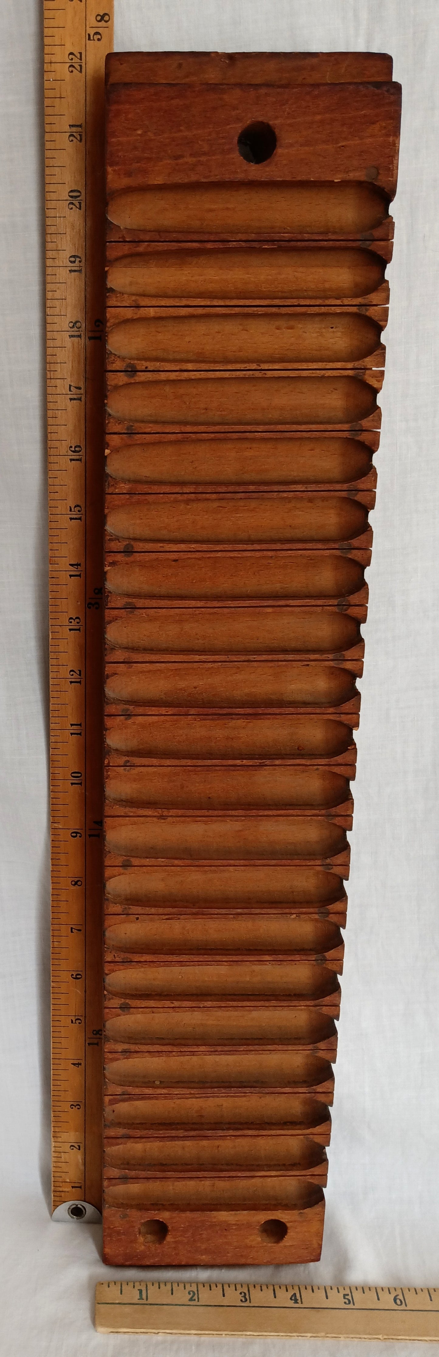 Primitive Antique German Cigar Hard Wood Press Mold Karl Intelmann Kom Ges No. 20228 Bad Zwischenahn Since 1862 Oldenburg, Bremen Tobacciana