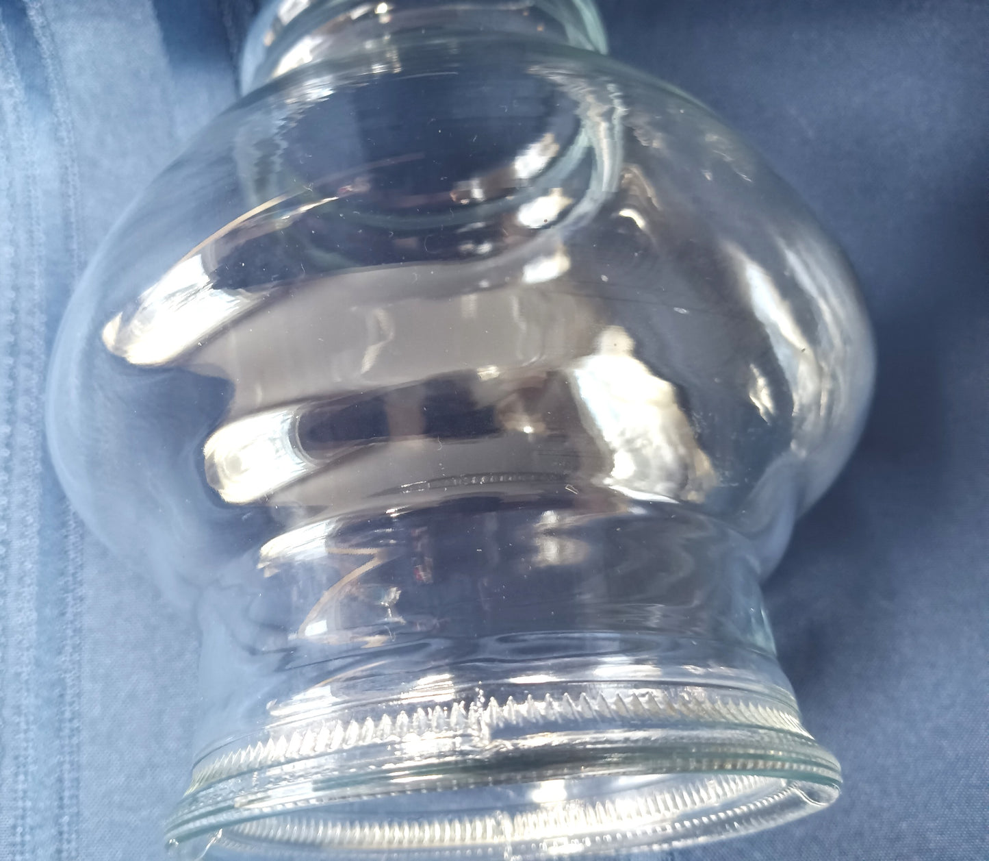 Vintage Clear Borosilicate Glass Lampshade Hurricane Chimney Replacement Cover Light Oil or Electric Table Lamp Retro Lighting 3 1/4” Fitter