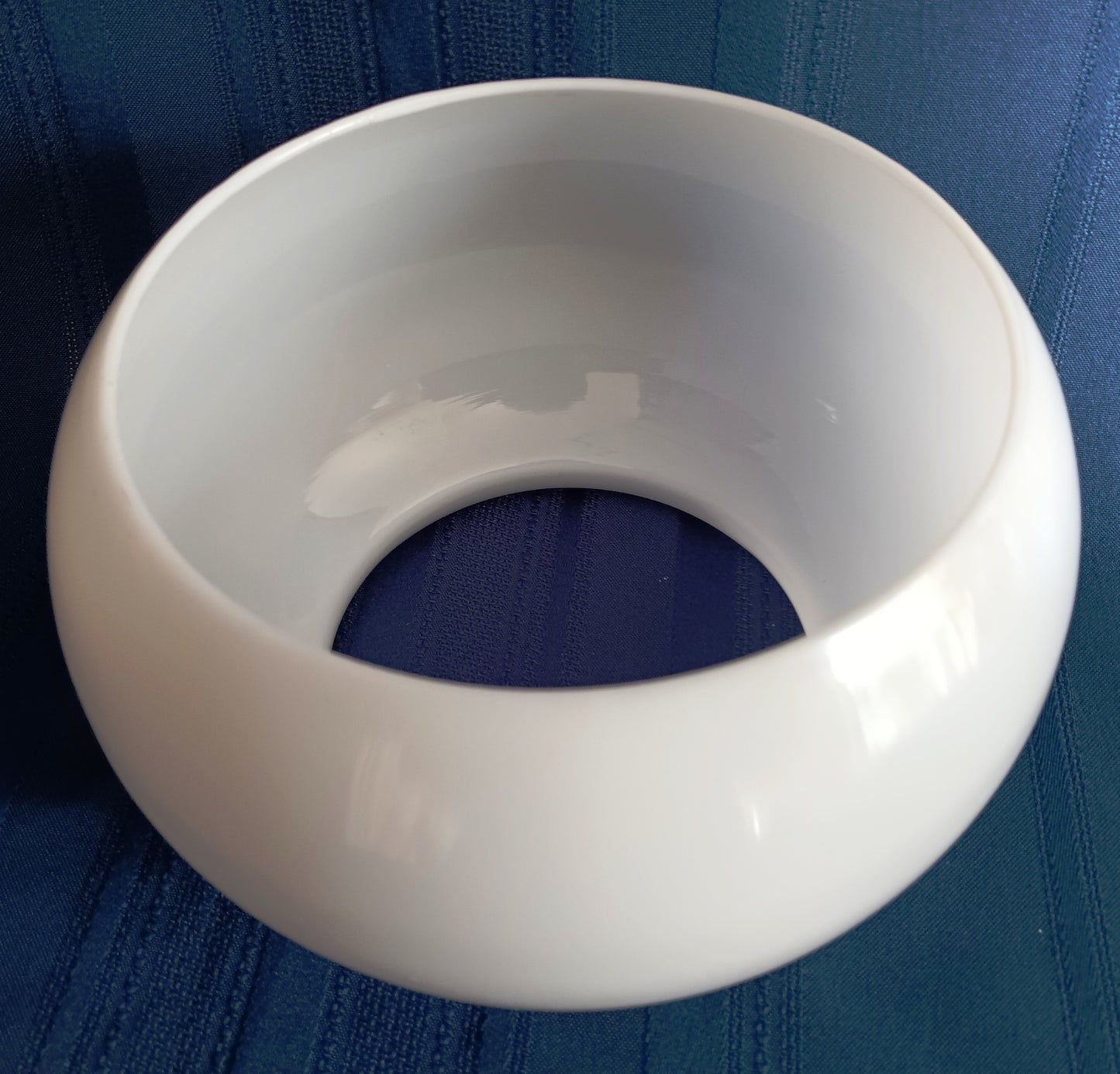 Vintage Opal Glass Gas Pendant Student Lamp Shade Flush Mount Ceiling Cover Light Bedroom Hallway Entryway Globe Retro Lighting 5” Fitter