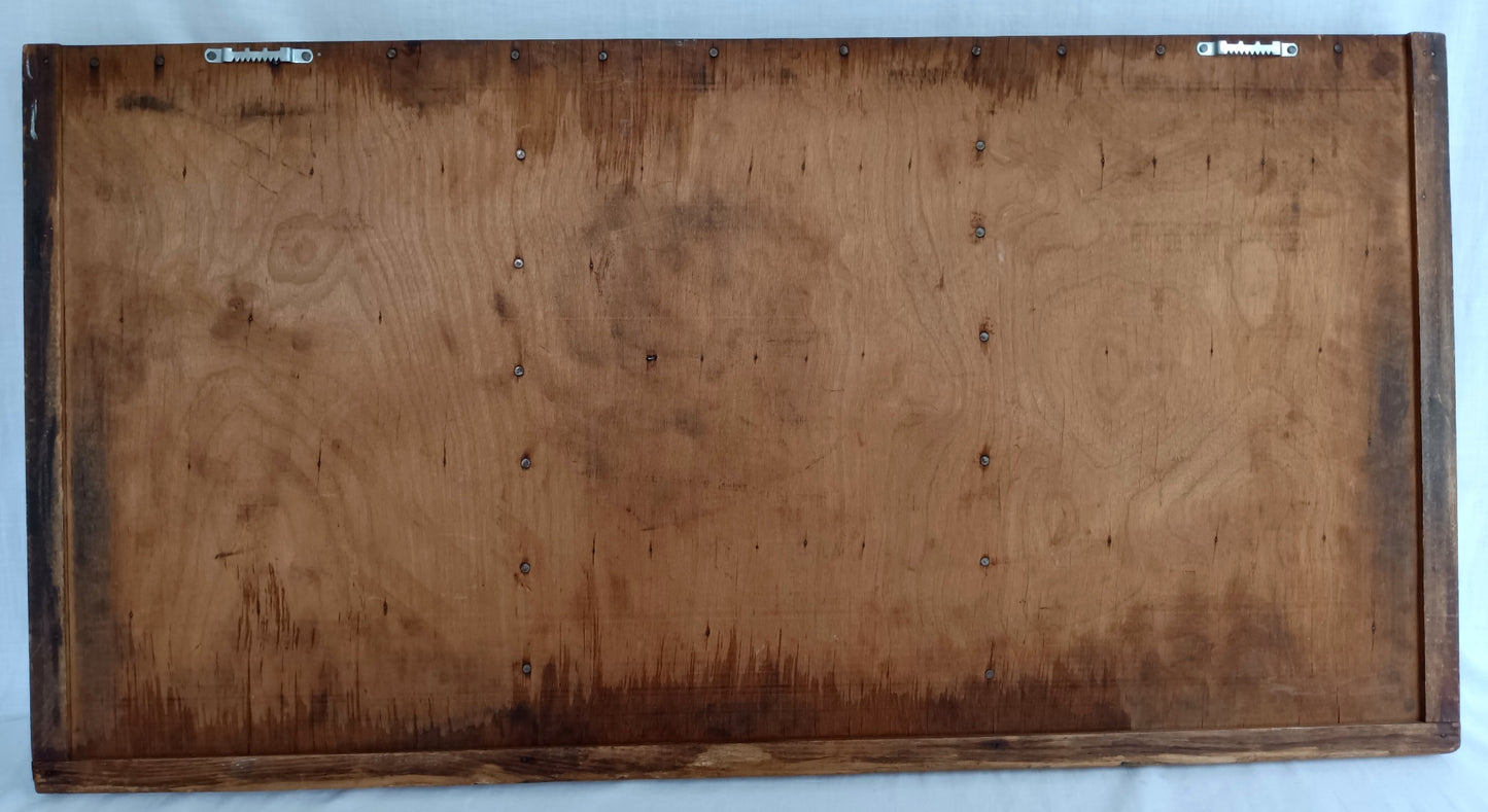 Antique Hamilton Printer Tray Letterpress Drawer Wooden Box 89 Cubbies/Compartments Primitive Shelf Display Jewelry Craft Collectible Rustic