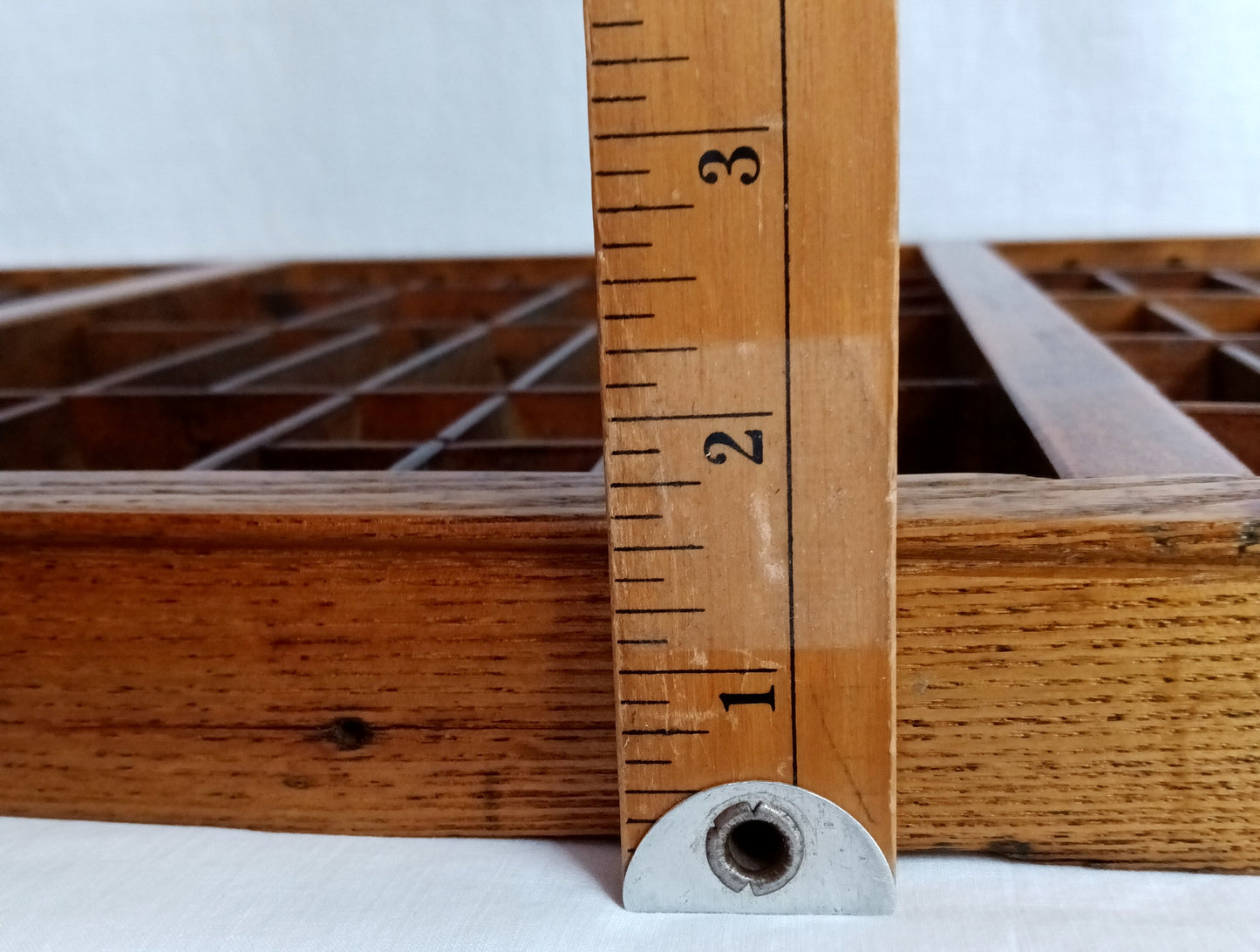 Antique Hamilton Printer Tray Letterpress Drawer Wooden Box 89 Cubbies/Compartments Primitive Shelf Display Jewelry Craft Collectible Rustic