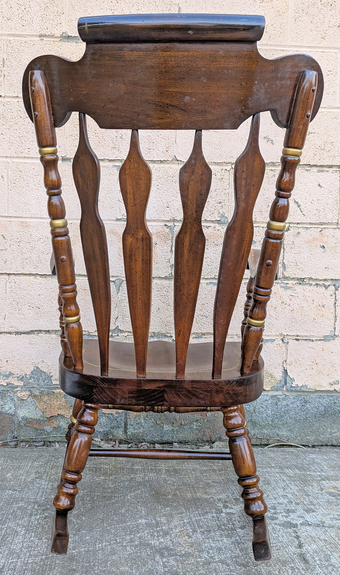 Antique Vintage Old Victorian Style Victorian SOLID Wood Wooden Child Childrens Kids Rocking Chair Rocker