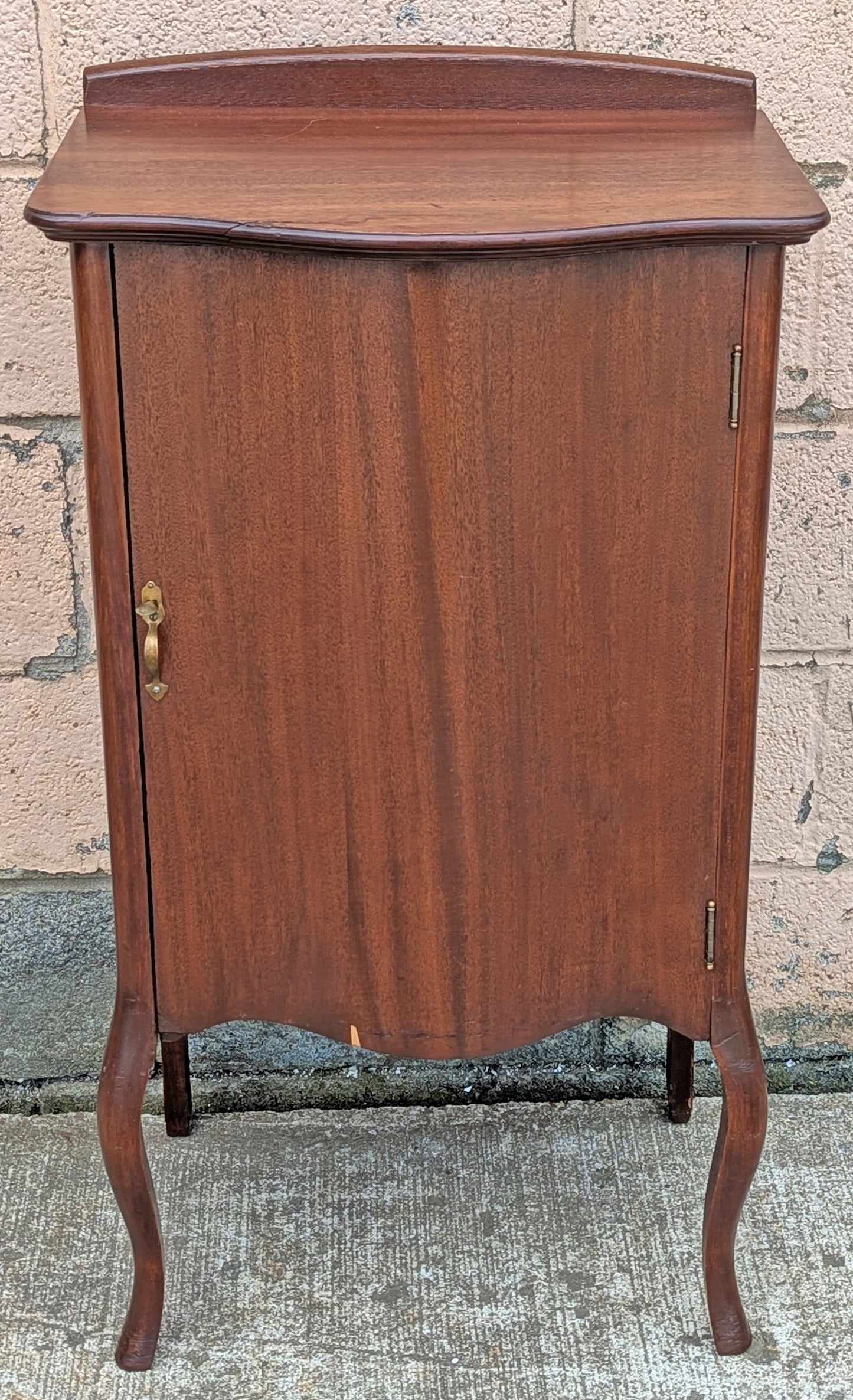 Antique Vintage Old Reclaimed Salvaged "Larkin" SOLID Mahogany Wooden Sheet Music Record Tax File Cabinet Server Side End Accent Table Stand Nightstand Shelf Storage Compartment