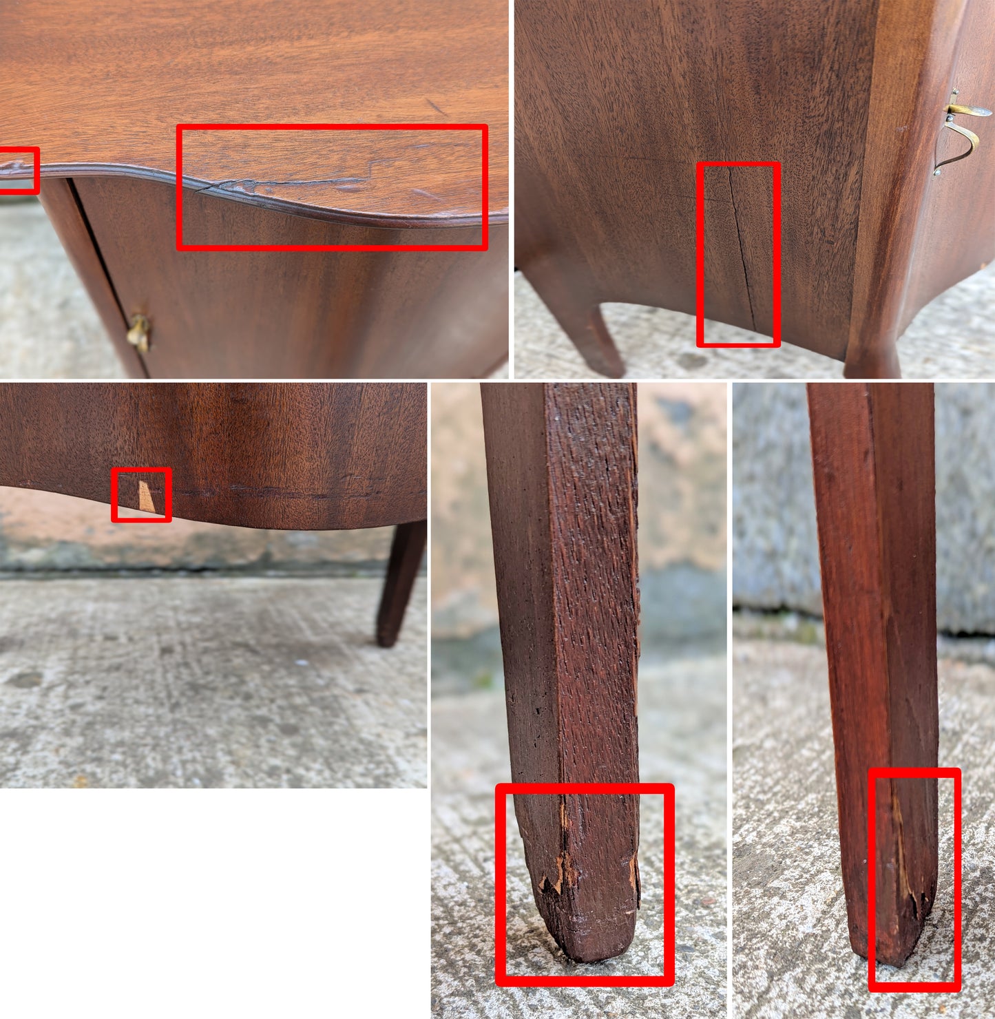 Antique Vintage Old Reclaimed Salvaged "Larkin" SOLID Mahogany Wooden Sheet Music Record Tax File Cabinet Server Side End Accent Table Stand Nightstand Shelf Storage Compartment