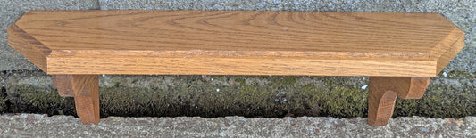 Vintage Handmade Wooden Figurines Display Shelf Kitchen Spice Bottle Rack 2 Brackets Wall Hanging Shelf Home Décor