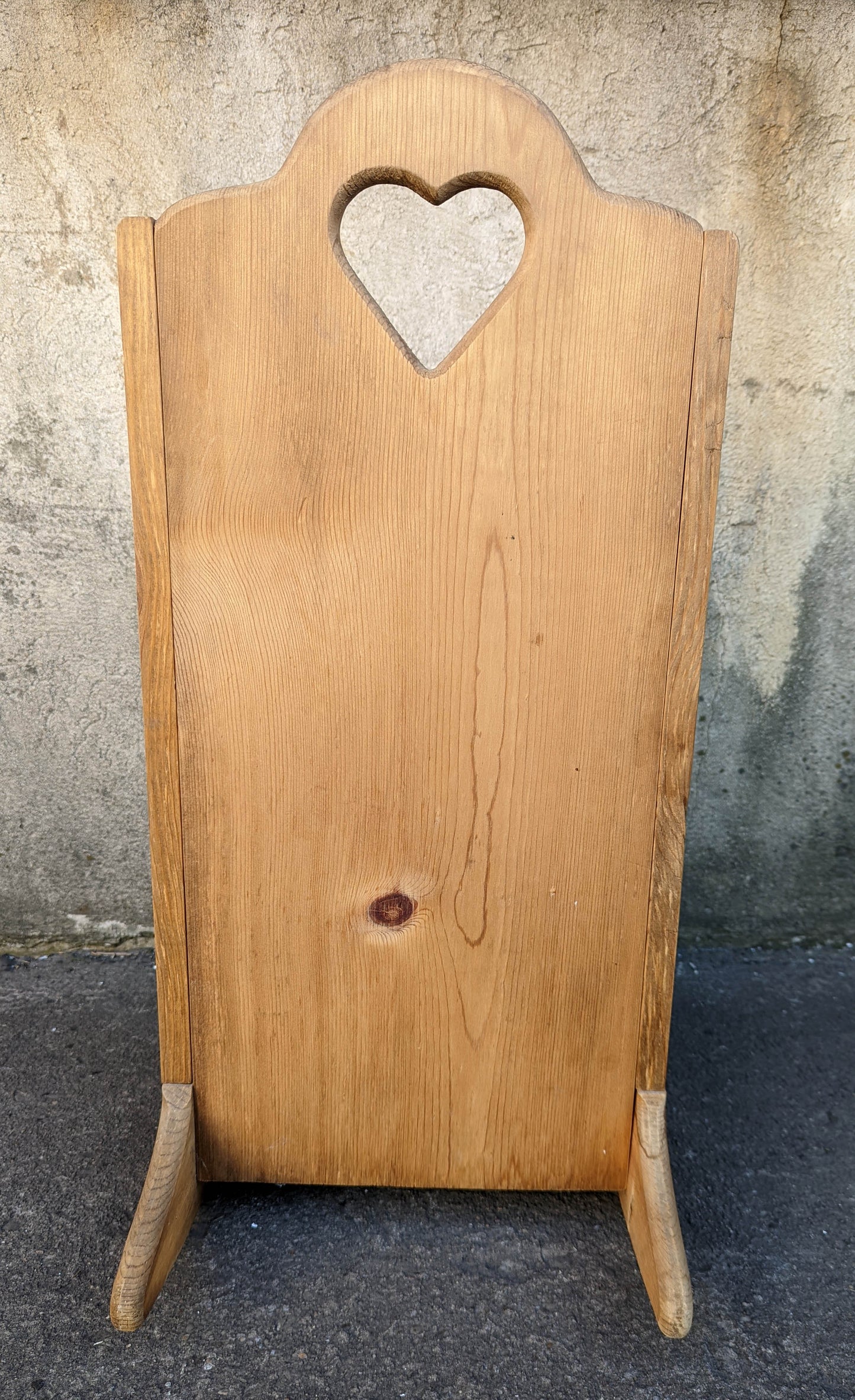 27"H Vintage Old SOLID Pine Wood Wooden Toddler Child Childrens Kids Rocking Chair Rocker Handmade Homemade Home Hand Made