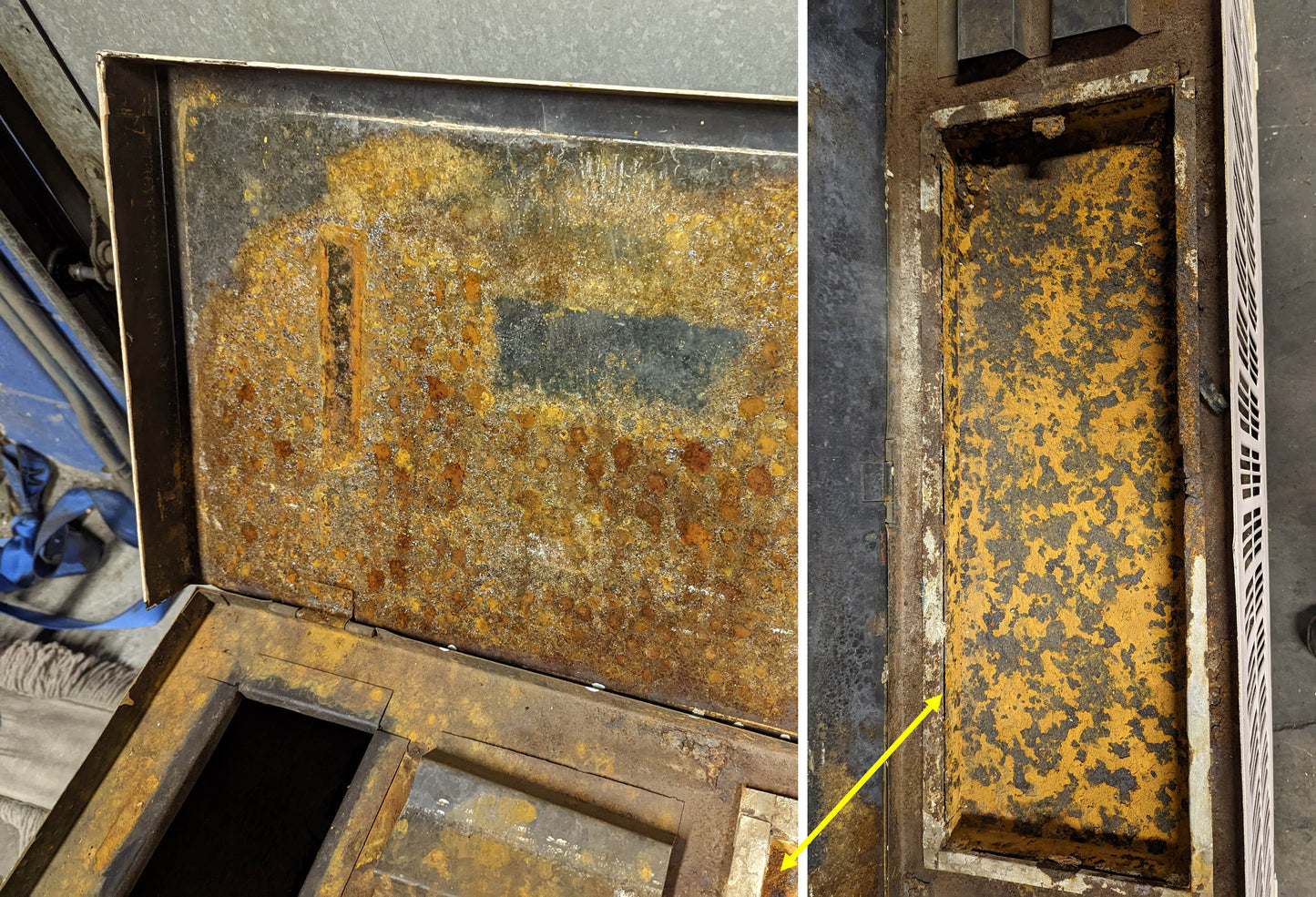 2 available 60"Wx23"H Antique Vintage Old Salvaged Reclaimed Art Deco Style Steel Metal Radiator Heater Cover Case Cabinet Box Humidifier