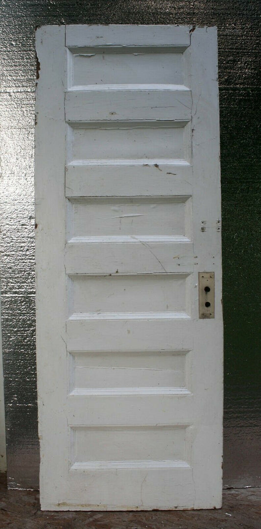 28"x77" Antique Vintage Old Reclaimed Salvaged SOLID Wood Wooden Interior Closet Pantry Door Panels