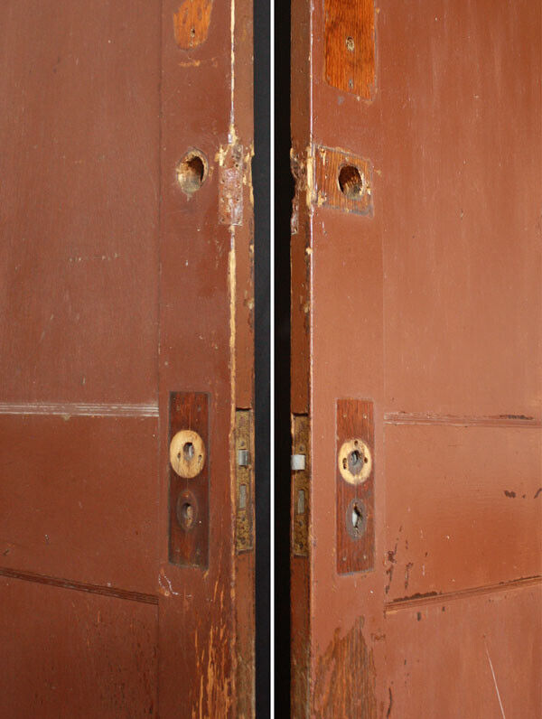 4 available 30"W Antique Vintage Old Reclaimed Salvaged Solid Wood Wooden Interior Door Panel
