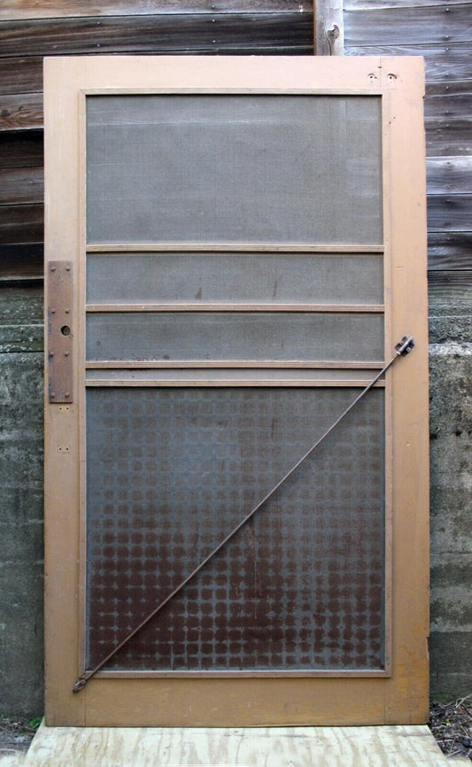 4 available 48"x83" Antique Vintage Old Reclaimed Salvaged Wood Wooden Factory Barn Door Metal Screen