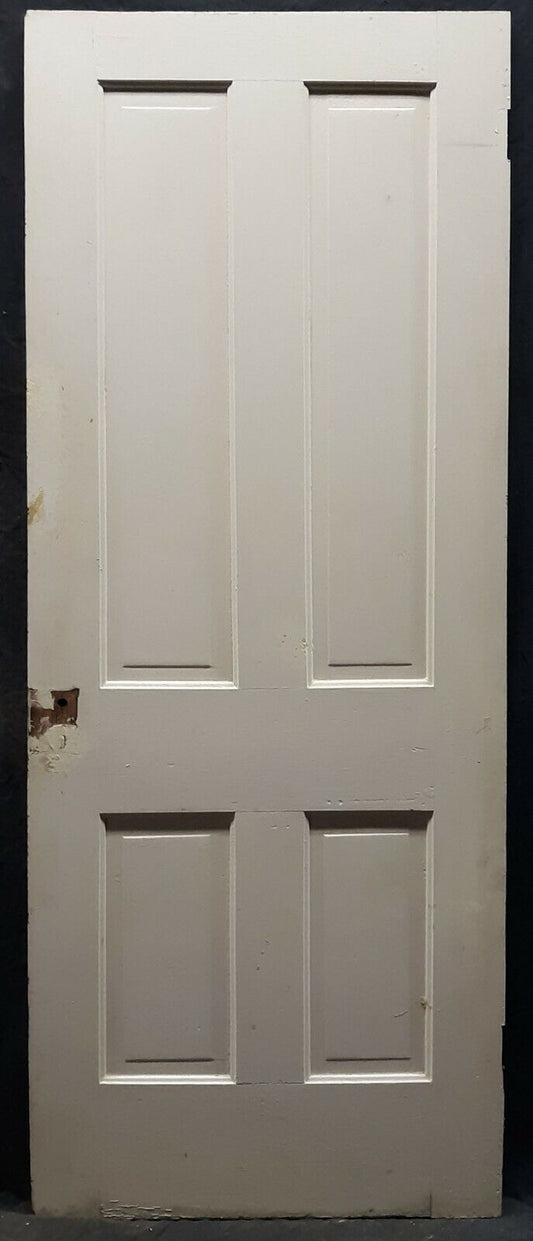 2 available 30"x77" Antique Vintage Old Salvaged Reclaimed Victorian Interior SOLID Wood Wooden Doors Panel