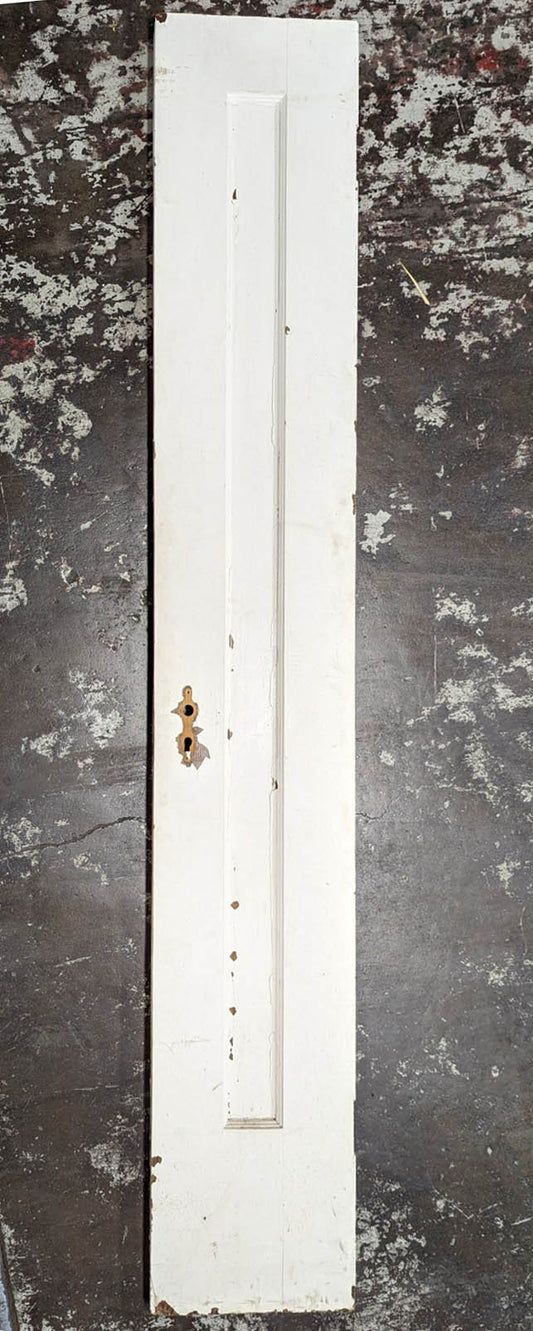 14"x84" Antique Vintage Old Salvaged Reclaimed Interior SOLID Wood Wooden Closet Pantry Door Panel