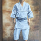 8'x12' Vintage Hand Painted Mural Sensei Jigoro Kano Painting Portrait Signed Original Wood Wooden Wall Hanging Judo Dojo Gym Decor