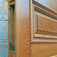41"x82"x2.25" Antique Old SOLID Oak Wood Wooden Church 5 Panel Batten Plank Exterior Entry Interior Door Table Desk Top