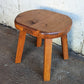 Vintage Old SOLID Wood Wooden Bench Foot Stool Ottoman Plant Stand Table Chair Homemade Handmade Home Hand Made
