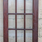 60"x77" Pair of Antique Vintage Old Reclaimed Salvaged French Double Wood Wooden Doors 30 Windows Wavy Glass