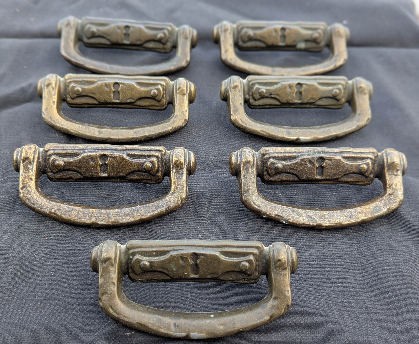 7 available Vintage Old Dresser Drawer Furniture Cabinet Pull Handle Antique Style