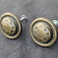 Pair Vintage Old Metal Dresser Desk Drawer Cabinet Furniture Knob Pull Handle
