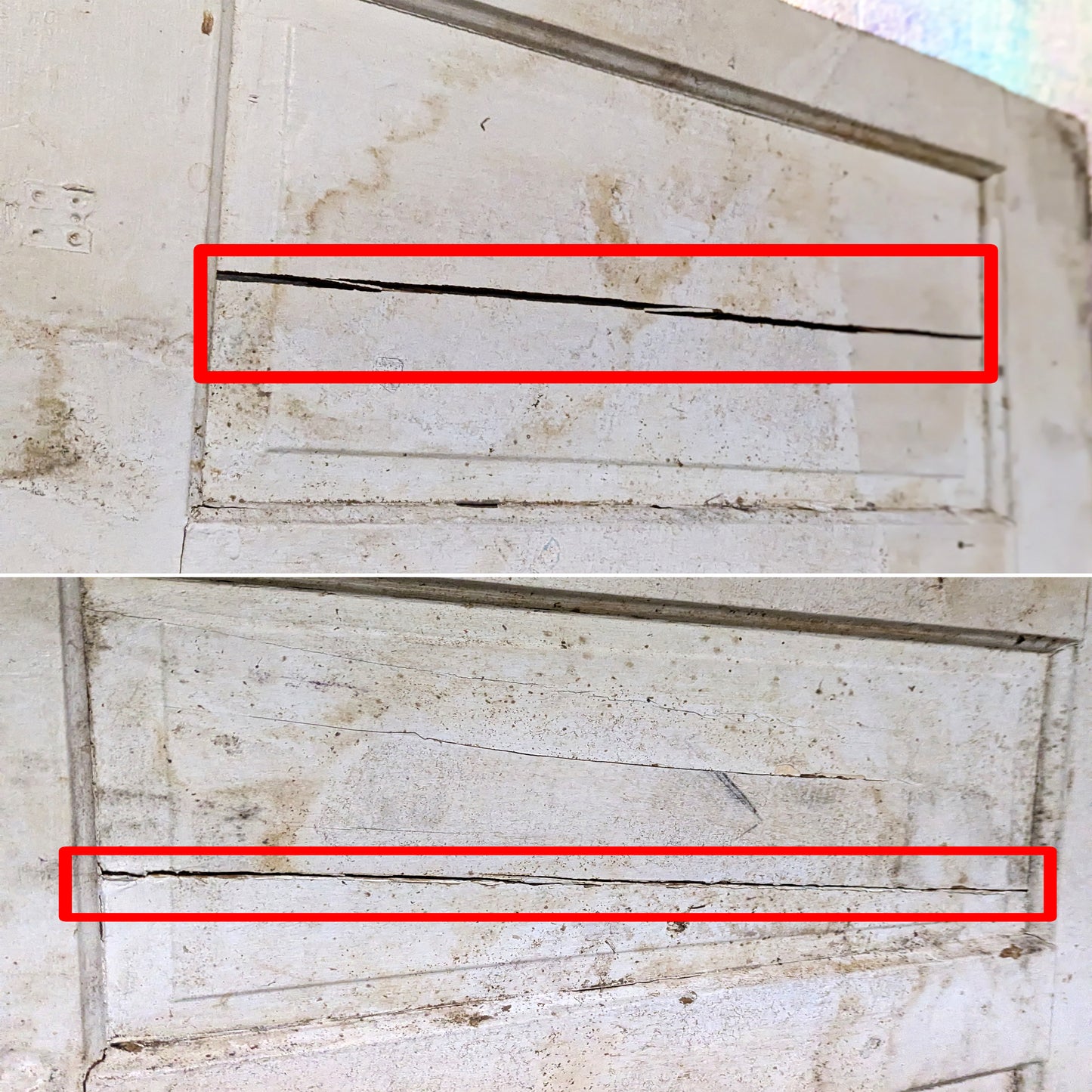 30"x77" Antique Vintage Old Reclaimed Salvaged SOLID Interior Wood Wooden Room Apartment Door 5 Panels