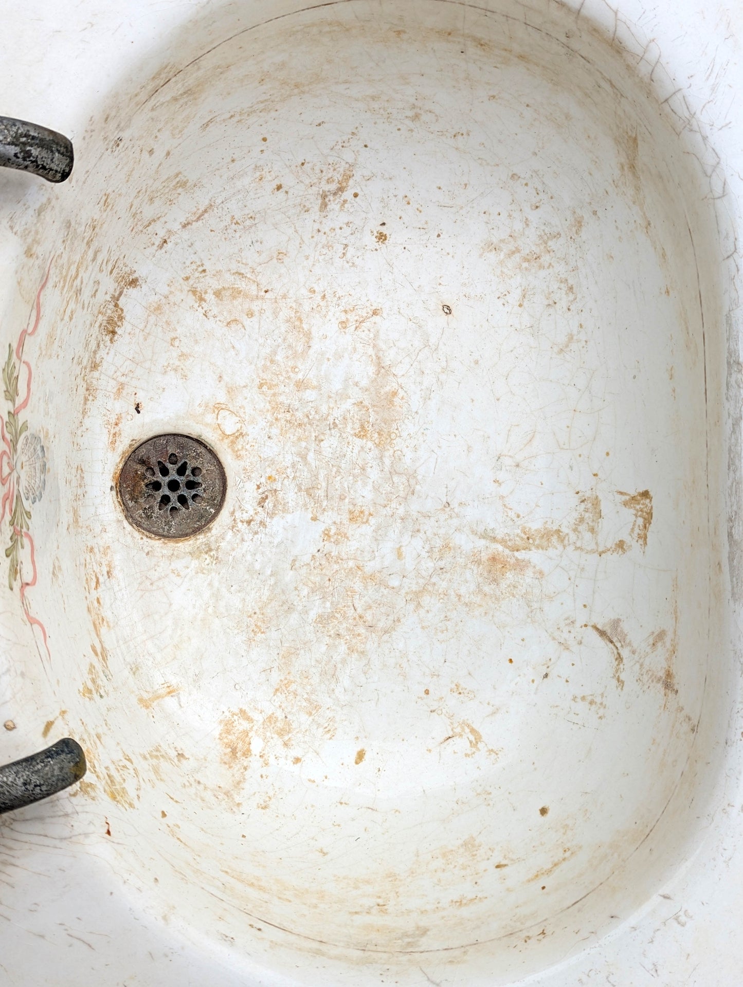 28"x24" Antique Vintage Old Salvaged Reclaimed 1900 "Imperial" JL Mott Victorian Earthenware Bathroom Wall Sink Original Nickel Brass Fixtures