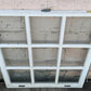 36"x42" Antique Vintage Old Salvaged Reclaimed Wood Wooden French Sash Window 9 Wavy Glass Lites