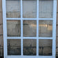 36"x42" Antique Vintage Old Salvaged Reclaimed Wood Wooden French Sash Window 9 Wavy Glass Lites