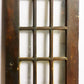 30"x83"x1.75" Antique Vintage Old Reclaimed Salvaged Wood Wooden Interior French Door Window Glass