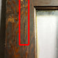 30"x83"x1.75" Antique Vintage Old Reclaimed Salvaged Wood Wooden Interior French Door Window Glass