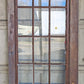 31"x77" Antique Vintage Old Reclaimed Salvaged Wood Wooden Storm Exterior Door Window Wavy Glass