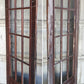 31"x77" Antique Vintage Old Reclaimed Salvaged Wood Wooden Storm Exterior Door Window Wavy Glass
