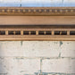60"x46" Antique Vintage Old Salvaged Reclaimed Victorian Solid Oak Wood Wooden Fireplace Mantel Mantle Carvings