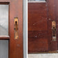 30"x83"x1.75" Antique Vintage Old Reclaimed Salvaged SOLID Wood Wooden Front Back Side Entry Exterior Back Side Door 15 Window Glass Lites Panes