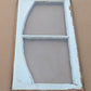 32"x17" Antique Vintage Old Reclaimed Salvaged SOLID Wood Wooden Sash Window 2 Arched Glass Lites Panes