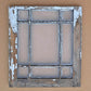 21"x23.5" Antique Vintage Old Reclaimed Salvaged Wood Wooden Sash Mission Style Window 9 Glass Lites Panes