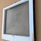 24"x20" Antique Vintage Old Reclaimed Salvaged Double Hung Wood Wooden Sash Window Glass Lite Pane