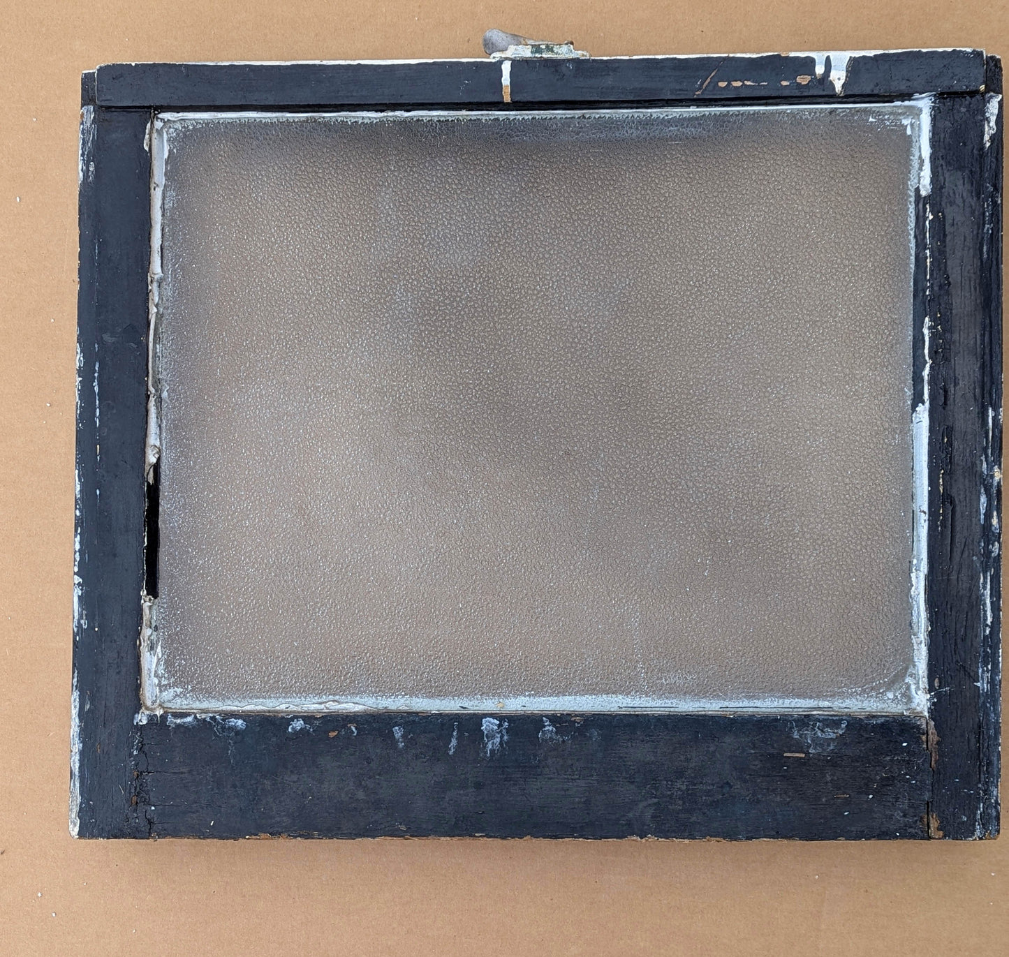 24"x20" Antique Vintage Old Reclaimed Salvaged Double Hung Wood Wooden Sash Window Glass Lite Pane