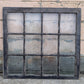 34"x31" Antique Vintage Old Reclaimed Salvaged SOLID Wood Wooden Sash Window 12 Wavy Glass Lites Panes