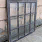 34"x31" Antique Vintage Old Reclaimed Salvaged SOLID Wood Wooden Sash Window 12 Wavy Glass Lites Panes