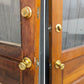 32"x79"x1.75" Vintage MCM Antique Old Reclaimed Salvaged SOLID Wood Wooden Entry Exterior Back Side Office School Door 2 Raised Panels Single Window Glass Lite Pane