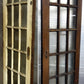 30"x82.5"x2" Antique Vintage Old Reclaimed Salvaged Wood Wooden Exterior French Door Window Glass